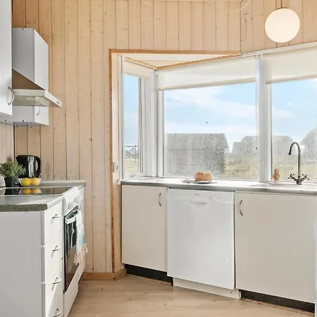Beach Front Home In Harboore With Sauna *