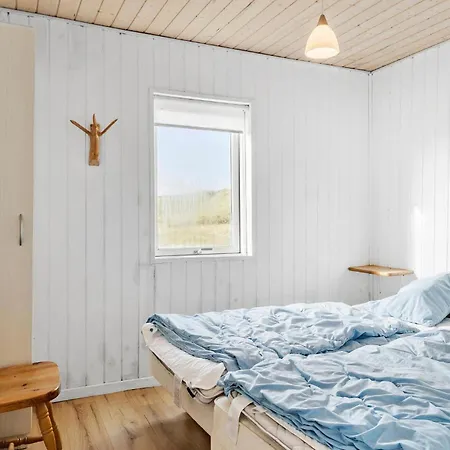 Beach Front Home In Harboore With Sauna