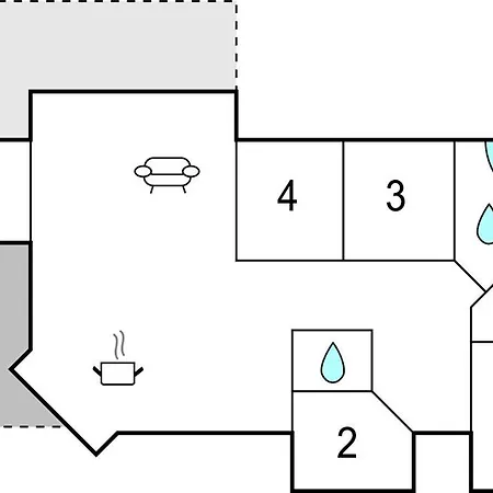 In Harboore With Kitchen 度假居